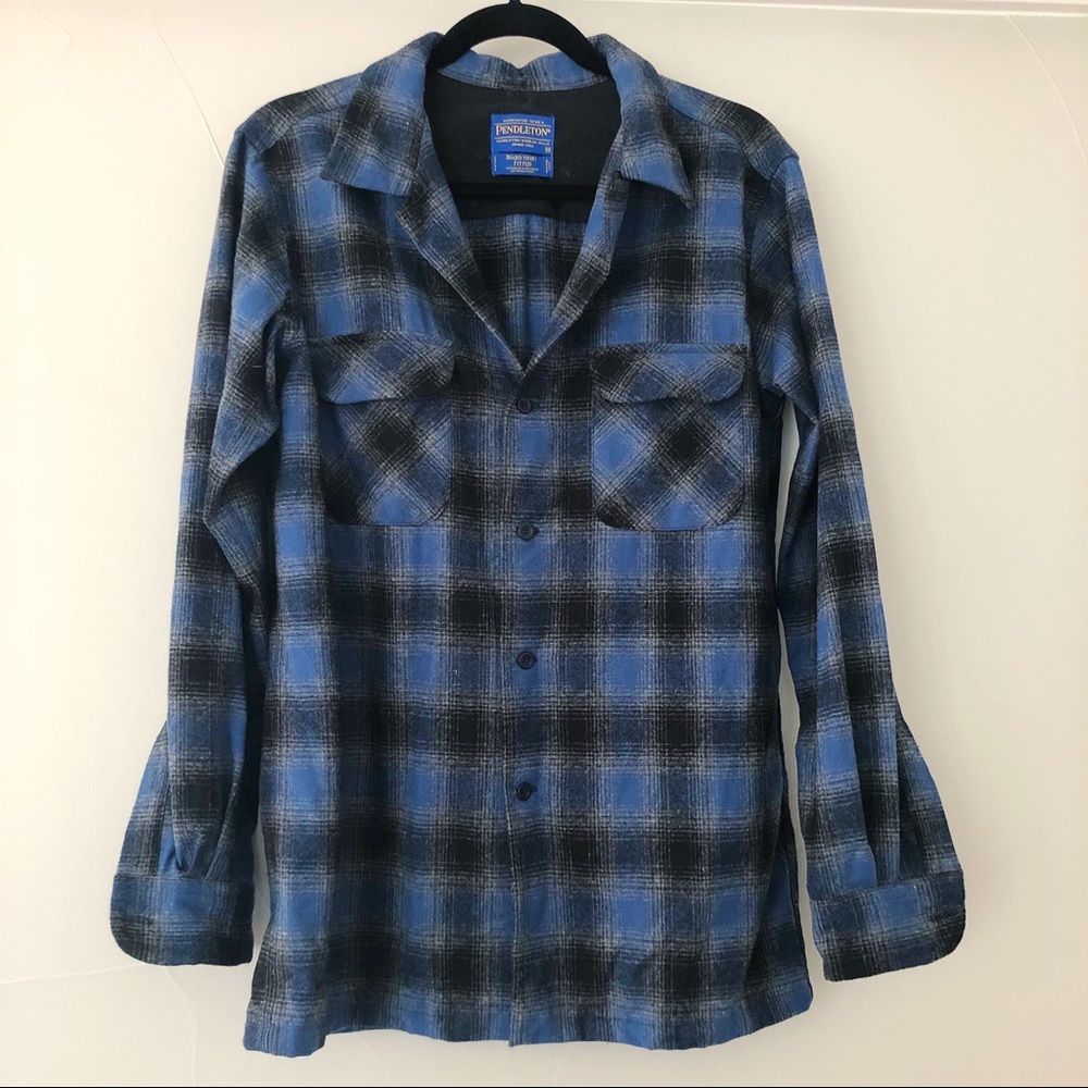 Pendleton black & blue men’s flannel